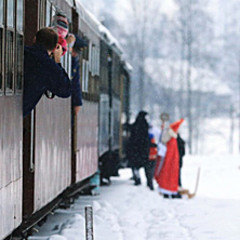 Nikolausfahrt mit dem Wälderbähnle