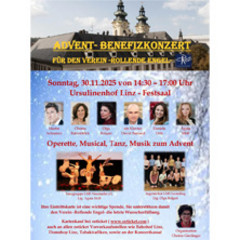 Advent - Benefizkonzert - Konzert für den Verein-Rollende Engel