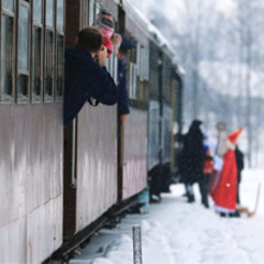 Nikolausfahrt mit dem Wälderbähnle